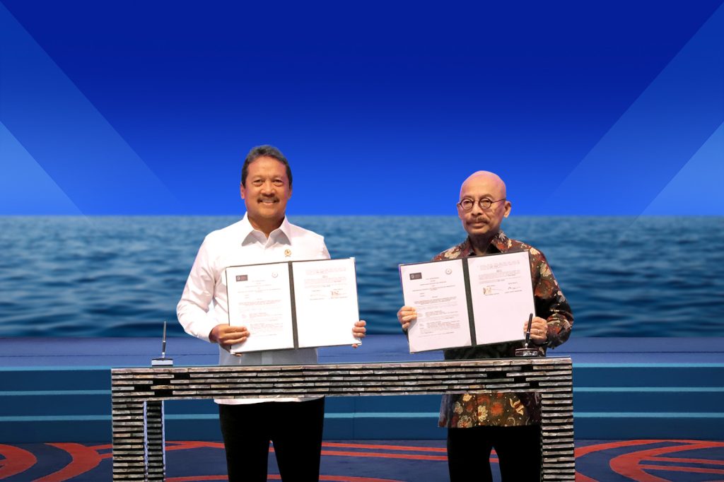MoU signing between Ministry of Marine Affairs and Fisheries and IOJI, 5 June 2025