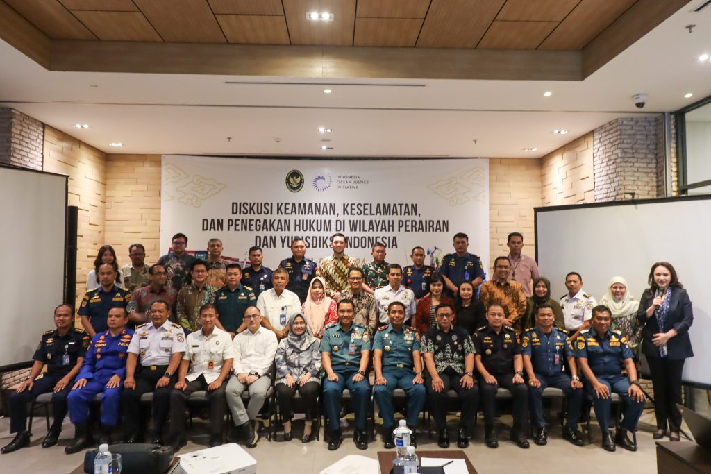 Maritime Security Regulation Synchronization Study with Coordinating Ministry of Politics Law and Security 2024