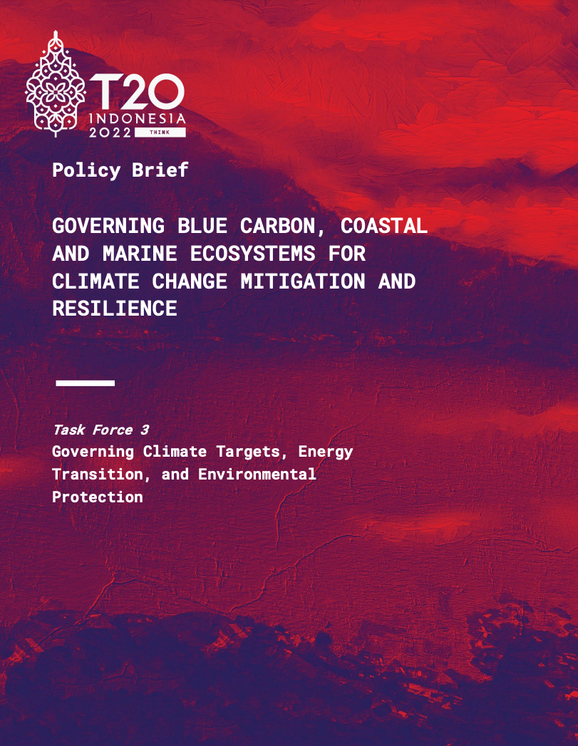 Rekomendasi T-20: Tata Kelola Ekosistem Karbon Biru dalam Mitigasi Perubahan Iklim